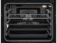 Electrolux 600 SteamBake induksjon 60 cm pyrolyse (stål) Komfyr