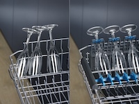 Electrolux ESG89410UW 700 GlassCare oppvaskmaskin (hvit) Underbygd oppvaskmaskin