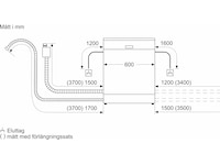 Siemens SN45ZS08CE iQ500 Underbygget oppvaskmaskin (Rustfritt stål) Underbygd oppvaskmaskin