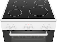 Bosch Serie 2 Komfyr 60cm Glaskeramikk (Hvit) Komfyr