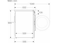 Bosch WGE03400SN Serie 2 Vaskemaskin (hvit) Vaskemaskin
