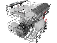 Whirlpool WUC3C32PX underbygget oppvaskmaskin (rustfritt stål) Underbygd oppvaskmaskin