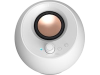 Creative Pebble Pro RGB PC Høyttalere (hvit) 2.0 Høyttalere