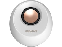 Creative Pebble Pro RGB PC Høyttalere (hvit) 2.0 Høyttalere
