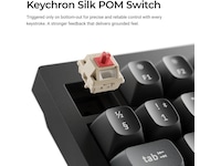 Keychron V6 Ultra 100% 8K Red Trådløst Gamingtastatur Gamingtastatur