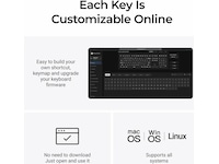 Keychron Q1 Ultra 100% 8K Red Trådløs Gamingtastatur Gamingtastatur