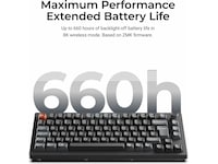 Keychron V1 Ultra 75% 8K Red Trådløst Gamingtastatur Gamingtastatur