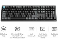 Keychron Q1 Ultra 100% 8K Brown Trådløs Gamingtastatur Gamingtastatur