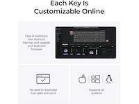 Keychron K4 HE Trådløst Gamingtastatur (sort) Gamingtastatur