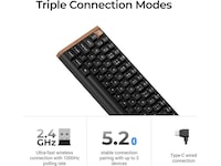 Keychron K4 HE SE Trådløst Gamingtastatur (hvit) Gamingtastatur