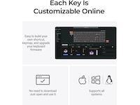 Keychron K4 HE SE Trådløst Gamingtastatur (hvit) Gamingtastatur