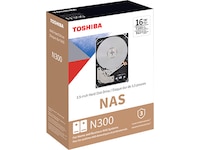 Toshiba N300 NAS 3,5" 16TB Harddisk Harddisk 3,5