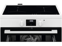 Electrolux 600 SteamBake Induksjon 60 cm Katalyse (hvit) Komfyr
