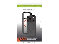 dbramante1928 iPhone 17 Pro / 18 Pro Grenen Ultra D3O MS (sort) Mobildeksel