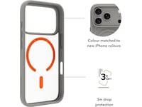 dbramante1928 iPhone 17 Pro/18 Pro Grenen Ultra D3O MS (hvit) Mobildeksel