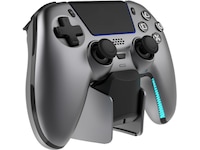 Deltaco Gaming Trådløs Handkontroll Metallic Painted (PS5) (Steel Gray) Tilbehør til spillkonsoller