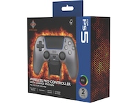 Deltaco Gaming Trådløs Handkontroll Metallic Painted (PS5) (Steel Gray) Tilbehør til spillkonsoller