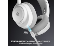 SteelSeries Arctis Nova 7P Gen 2 Trådløst Gamingheadset (hvit) -B-Grade Demo headset