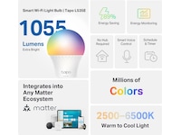 TP-Link Tapo L535E Smart lyspære 3-pack Lyspærer & LED-pærer