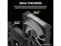 Corsair iCUE LINK RX140 RGB MAX Vifte 2pk (sort) -B-Grade Demo annet i datautstyr