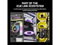 Corsair iCUE LINK RX140 RGB MAX Vifte 2pk (sort) -B-Grade Demo annet i datautstyr