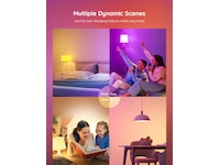 Govee LED Smart Lyspære, 800LM Fargeendring, Wi-Fi & Bluetooth Lyspærer & LED-pærer