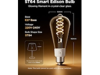 Govee Smart Edison Pære E27 Lyspærer & LED-pærer