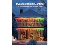 Govee RGBIC Icicle Lights utendørsbelysning Lyslenker