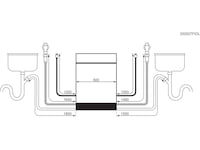 Electrolux E72UA200SX oppvaskmaskin Underbygd oppvaskmaskin