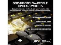 CORSAIR VANGUARD AIR 99 Trådløst Gamingtastatur -B-Grade Demo tastatur