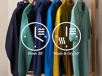 Electrolux vask/tørk (hvit) Kombinert vaskemaskin og tørketrommel