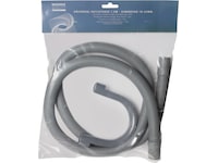 Nordic Quality NQ-2815 Slange med plastkrok 1,5m Tilbehør til vaskemaskin og tørketrommel