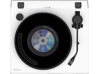MIXX Analog Plus Vinyl og CD-spiller (hvit) Platespiller