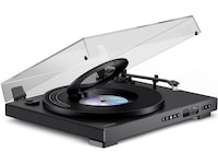 MIXX Analog Plus Vinyl og CD-spiller (sort) Platespiller