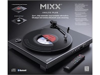 MIXX Analog Plus Vinyl og CD-spiller (sort) Platespiller