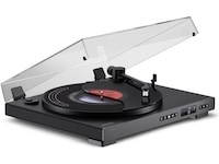 MIXX Analog Plus Vinyl og CD-spiller (sort) Platespiller