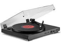 MIXX Analog Plus Vinyl og CD-spiller (sort) Platespiller