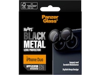 PanzerGlass Hoops Linsebeskytter iPhone Duo (sort) Skjermbeskytter