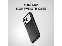 PanzerGlass CARE iPhone 17 Pro Max / 18 Pro Max Fusion Fabric deksel (sort) Mobildeksel