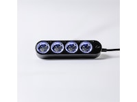 Shelly Power Strip Gen4 (sort) Smart strømstyring