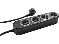Shelly Power Strip Gen4 (sort) Smart strømstyring