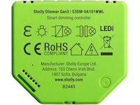 Shelly Dimmer Gen3 Lysbrytere, dimmere & lysstyring