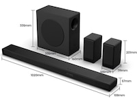 Hisense AX5140Q Hjemmekinosystem Lydplanker