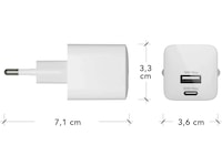 dbramante1928 re-charge Pro Vegglader Bulk (hvit) Mobilladere