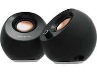 Creative Pebble Pro RGB  PC-høyttalere (sort) 2.0 Høyttalere