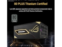 ASUS ROG Thor 3000W Titanium III Edition 20 (ROG Equalizer) Enheter