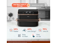 Cosori Dual Blaze TwinFry Ceramic 10 L Smart Airfryer Airfryer