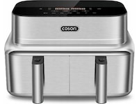 Cosori Iconic Dual 8,6L luftfriteuse i rustfritt stål Airfryer