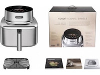Cosori Iconic Single 6,2 L luftfriteuse i rustfritt stål Airfryer