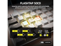 CORSAIR CLIPPER PRO MINI 60 (white) Gamingtastatur